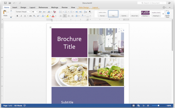 Microsoft Office 2016 for Mac (Updated Preview) 3