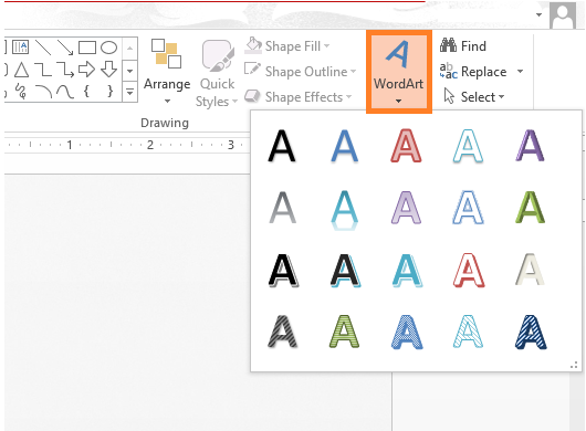 add text shadow powerpoint 2013