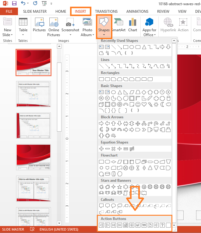 Adding Navigation Controls To PowerPoint 2013 Slides - Free PowerPoint ...