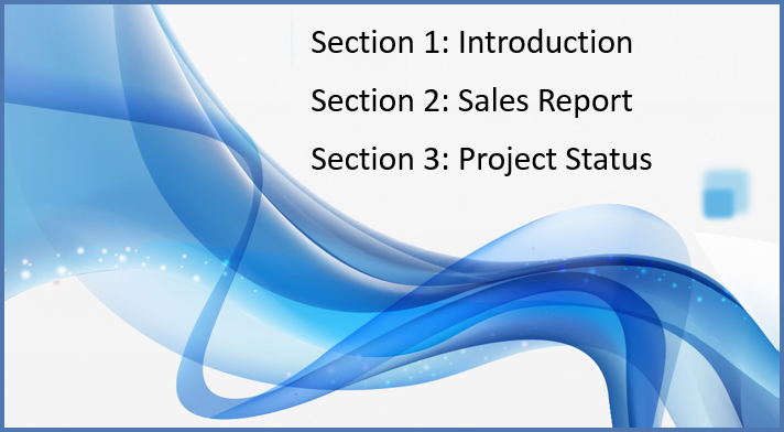 non linear powerpoint presentation examples