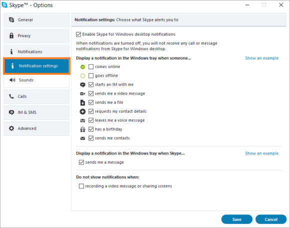 skype for business 2013 state change notifications