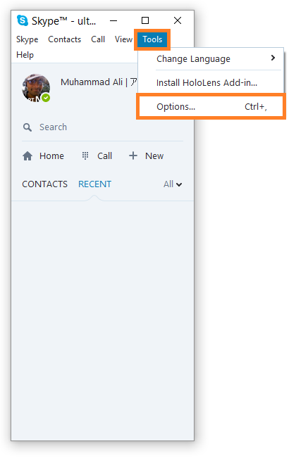 how to disable skype for business popup notifications