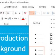 Numbered & Bulleted Lists in PowerPoint 2013 1