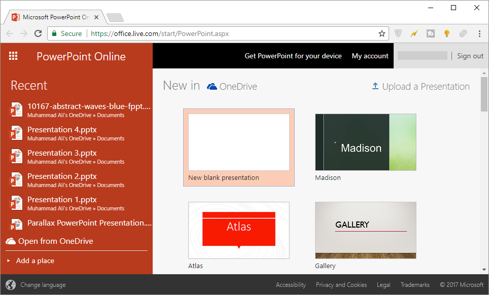 make powerpoint online free without downloading