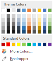 PowerPoint - Colors - Theme Colors -- FreePowerPointTemplates
