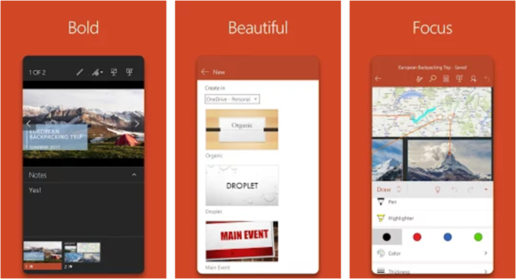 PowerPoint - Presentasjoner - Skjermbilde-Google Play store-FreePowerPointTemplates