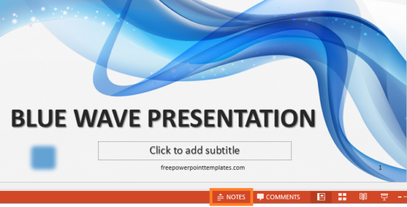 Presenter Notes -- Notes - FreePowerPointTemplates