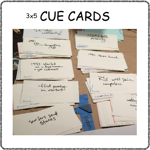 presentation cue cards