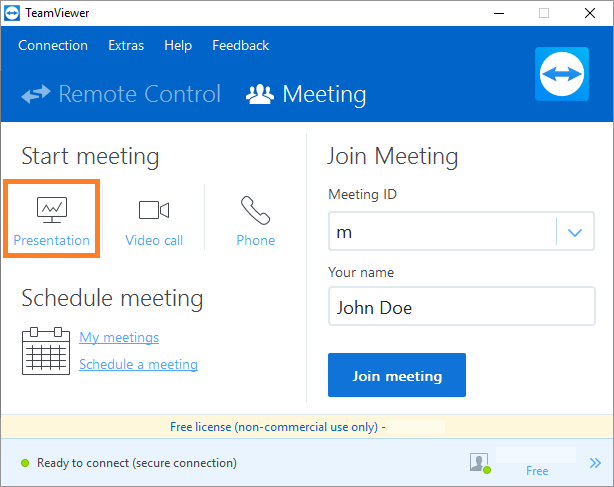 how to use teamviewer ppt