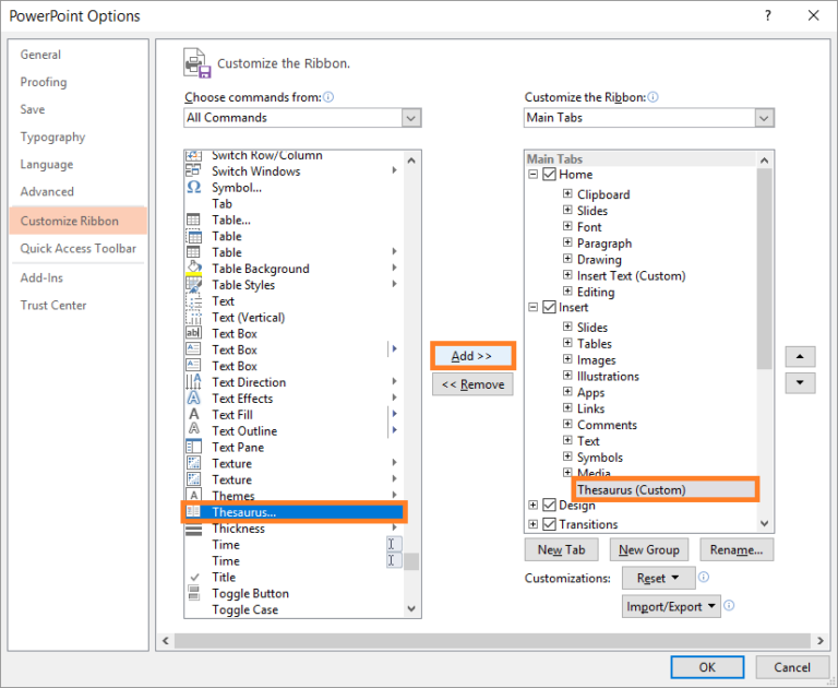 Using Thesaurus in PowerPoint - Free PowerPoint Templates